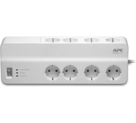Сетевой фильтр APC Essential SurgeArrest 8 outlets 230V Russia PM8-RS