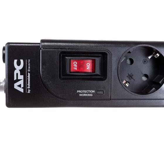 Сетевой фильтр APC Essential SurgeArrest 4 outlets, 1 meter power cord, 230V Russia P43B-RS