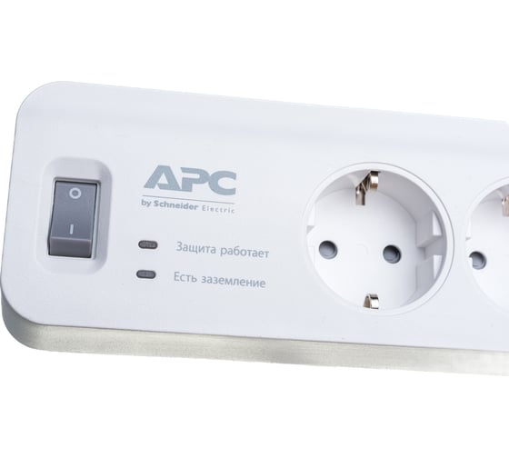 Сетевой фильтр APC Essential SurgeArrest 5 outlets, with Coax Protection 230V Russia PM5V-RS