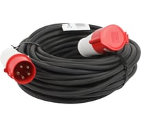 Удлинитель силовой ЭРА IND380U1e5x2,530mIP44 на 380В в бухте 1 розетка CEE 5P 30м КГ 5x2,5 32A IP44 Б0057295