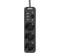 Сетевой фильтр PERFEO POWER STREAM, 2500W, 4м, 3 розетки, 3 USB, черный 30016408 1