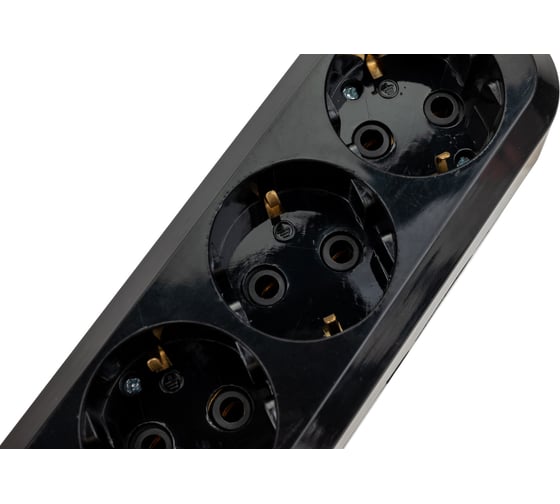 Сетевой фильтр 5bites 1.8м, 5 розеток, 16A, черный SP5B-318