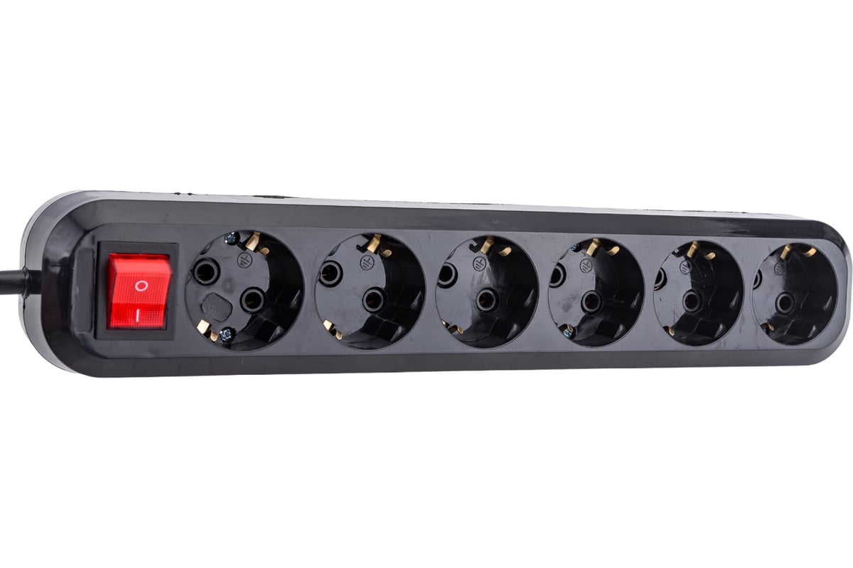Сетевой фильтр 5bites 5м, 6 розеток, 16A, черный SP6B-350 - выгодная ...