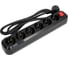 Сетевой фильтр 5bites 1.8м, 6 розеток, 16A, черный SP6B-318 7