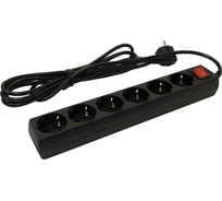 Сетевой фильтр 5bites 3 м, 6 розеток, черный SP6B-230