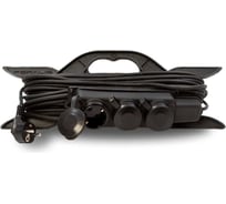 Силовой удлинитель PROGIX с колодкой на рамке 20 метров КГ 2х2.5 DT3POR20