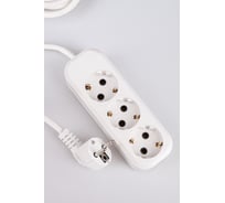 Удлинитель сетевой МПП УДЛИНИТЕЛЬ У-3-5 ПВС 2x0,75 1300Вт 6А 3гн 5м б/з 9990000004302