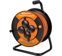 Удлинитель силовой TDM ELECTRIC УКз16-004 TDM ELECTRIC IP44, 4 места/50м, ПВС, 3x1 SQ1301-0549