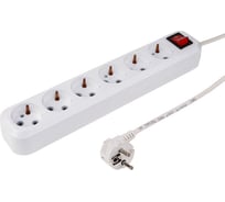 Сетевой фильтр PROconnect OPTIMA 6 розеток 3 м, с/з, белый 11-7234