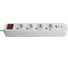 Удлинитель STEKKER Home 4-местный, с/з, с выключ., HM071-41-05 3x1мм2, 5м, 250В, 16А, 1USB+2C, 2.4A, белый, 50141 8