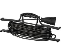 Удлинитель силовой ЭРА GREEN LINE FR1010m Greenline на рамке, 1 розетка, без заземления, 10м, ПВС 2x1мм2 Б0065145