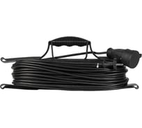 Удлинитель силовой ЭРА GREEN LINE FR1040m Greenline на рамке, 1 розетка, без заземления, 40м, ПВС 2x1мм2 Б0065095