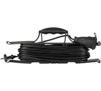 Удлинитель силовой ЭРА GREEN LINE FR620m Greenline на рамке, 1 розетка, без заземления, 20м, ПВС 2x0.75м Б0065100