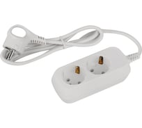 Удлинитель электрический ЭРА UDL10250E Greenline 2 розетки с заземлением 5м ПВС 3x0.75мм2 Б0065074