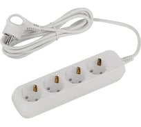 Удлинитель электрический ЭРА UDL10430E Greenline 4 розетки с заземлением 3м ПВС 3x0.75мм2 Б0065061