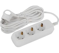 Удлинитель электрический ЭРА UDL16370E Greenline 3 розетки, с заземлением, 7м, ПВС, 3x1мм2 Б0065059