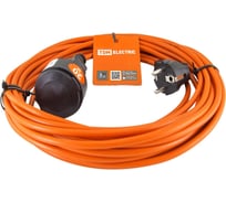 Удлинитель-шнур TDM ELECTRIC силовой УШз16 штепс. гнездо, 20м ПВС 3х1,0 SQ1301-0616