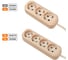 Удлинитель сетевой TDM ELECTRIC 3 розетки, 3 метра, ПВС 3х1мм2 Эко (сосна) 16А 250В SQ1303-2001 5