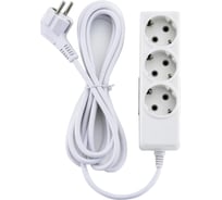 Удлинитель Econ ES 133 3 розетки 3 метра с заземлением 91303
