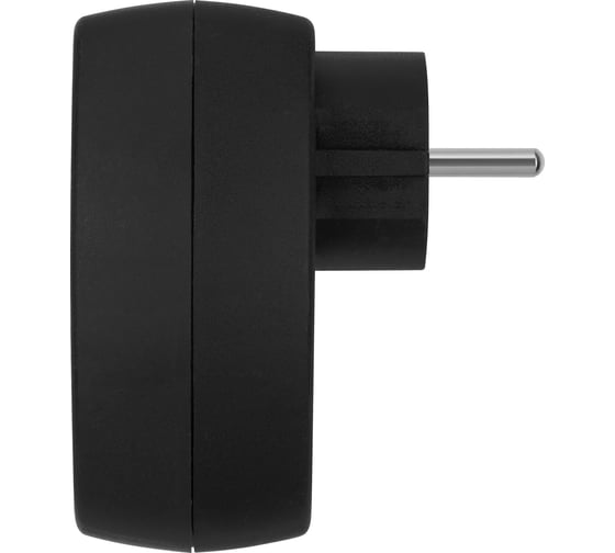 Сетевой фильтр TDM ELECTRIC 1 гнездо, 2П+З, с защитными шторками, 16А, 250В, черный SQ1806-0186