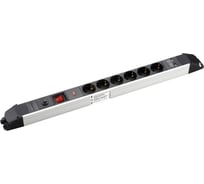 Сетевой фильтр энаргит кабель 3x2,5 - 5 метров, 6 розеток, 2 usb "серия premium" AL-G06MKGDU-325-5