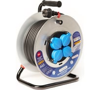 Удлинитель на металлической катушке энаргит МК-2: H05RR-F 3x2,5 (20 м, IP44) МК2-325-20К-Т