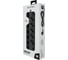 Сетевой фильтр QUMO Power Bar SPFSU (P-0009), 5 выключаемых розеток, 2500 Вт, 10A, кабель 3м 3*1 мм чистая медь, пожаробезопасный пластик, евровилка, 2 USB-A и 1 Type-C порт 2,4A суммарно (цвет черный) 51559 4
