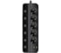 Сетевой фильтр QUMO Power Bar SPFSU (P-0009), 5 выключаемых розеток, 2500 Вт, 10A, кабель 2м 3*1 мм чистая медь, пожаробезопасный пластик, евровилка, 2 USB-A и 1 Type-C порт 2,4A суммарно (цвет черный) 51557 1
