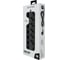 Сетевой фильтр QUMO Power Bar SPFSU (P-0009), 5 выключаемых розеток, 2500 Вт, 10A, кабель 2м 3*1 мм чистая медь, пожаробезопасный пластик, евровилка, 2 USB-A и 1 Type-C порт 2,4A суммарно (цвет черный) 51557 4