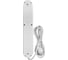 Сетевой фильтр QUMO Power Bar Light SPFS (P-0009), 5 розеток, 2500 Вт, 10A, кабель 2м 3*0,75 мм CCA, пожаробезопасный пластик, евровилка, 3 USB-A порта 1A суммарно (цвет белый) 51552 2