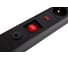 Сетевой фильтр энаргит, кабель 3x2,5 - 3 метра, 6 розеток, 2 usb (Type A + Type C) SL-G06KGDU2-325-3 5