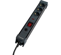 Сетевой фильтр STEKKER 3-местный с/з 3x1мм2, 3 м, 250В, 16А, серия Techno, HM 50154