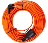 Удлинитель-шнур STEKKER 1-местный ПВС с/з 3*1,5мм2, IP54, 10м, 16А (40138 50343