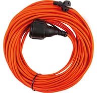 Удлинитель-шнур STEKKER 1-местный ПВС б/з 2*1,5мм2, IP54, 50м, 16А 40125 50342