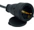 Удлинитель-шнур STEKKER PRF03-31-30 1-местный КГ с/з 3х1,5мм2, IP44, 30м, 16А, серия Professional, 50346 3