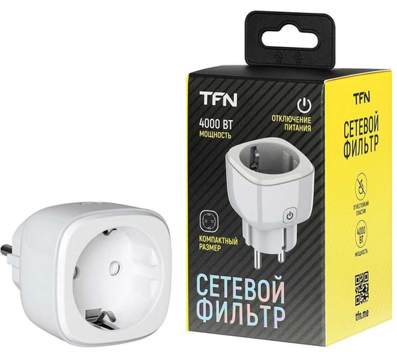 Сетевой фильтр TFN POWER 4 белый TFN-POWER4WH