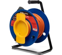 Удлинитель REDVERG ПВС, на садовой катушке 2200Вт, 40м, без заземления 00006696504