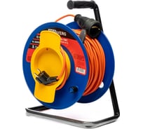 Удлинитель REDVERG ПВС, на садовой катушке 2200Вт, 50м, без заземления 00006696505