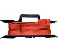 Удлинитель-шнур на рамке DOMTOK ПВС 3*1, 2,2кВт, заземляющий контакт, 30м 2480