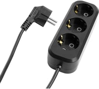 Удлинитель трехместный STEKKER с/з 3x0,75,3м, серия Home, HM01-31-03 (У10-002 50419