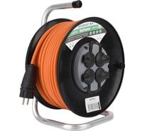 Удлинитель на катушке PERFEO без заземления RU POWER 20м 4гн 16А КГ 30025125