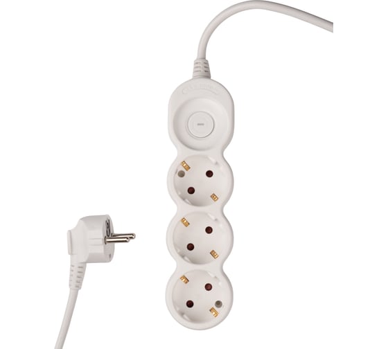 Удлинитель Jazzway EX-03GS-500 (3x5) заземление, шторки, выключатель с подсветкой 5065185