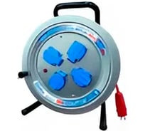 Силовой удлинитель на металлической катушке DOMTOK АРКТИК КГ 3*1,5, 3,5 кВт, IP-44, з/к, 40м 2586