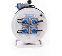 Удлинитель на металлической катушке энаргит МК5: КГ 3х2,5 90 м МК5-325-90К-4-68