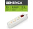 Удлинитель GENERICA У03В 3 места 2P+PE/3м 3х1мм2 10А/250В WYP10-10-03-03-ZK-G 2