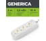 Удлинитель GENERICA У03 3 места 2P+PE/5м 3х1мм2 10А/250В WYP10-10-03-05-Z-G 2
