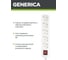 Удлинитель GENERICA У05В 5 мест 2P+PE/5м 3х1мм2 10А/250В WYP10-10-05-05-ZK-G 3