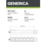 Удлинитель GENERICA У05В 5 мест 2P+PE/5м 3х1мм2 10А/250В WYP10-10-05-05-ZK-G 5