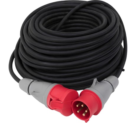 Промышленный силовой удлинитель Gigant КГ 5x2,5 50м 80152