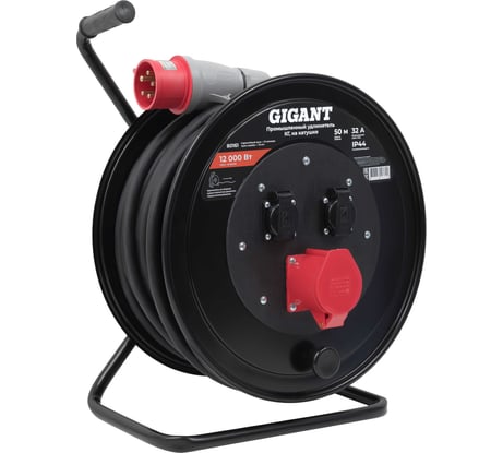Промышленный удлинитель Gigant КГ 5х4 50м на катушке 80161